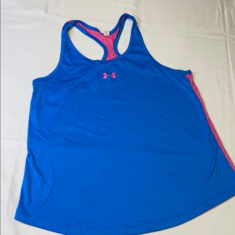Girls under armour tank size xl